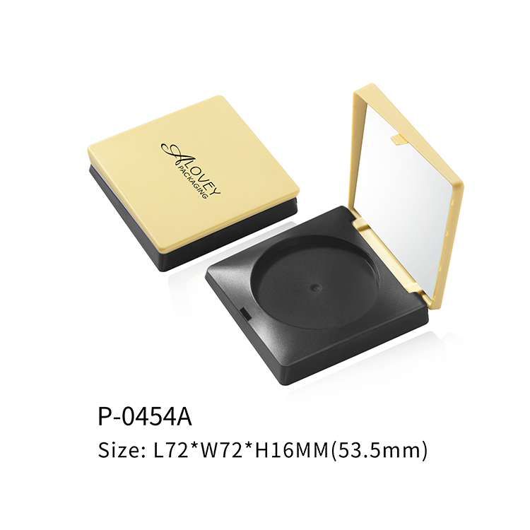 Factory Supply refillable compact powder case P-0454A