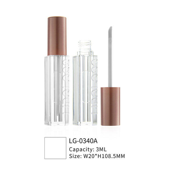 Round Cap Square lipgloss tubes in  3ml - Image 6