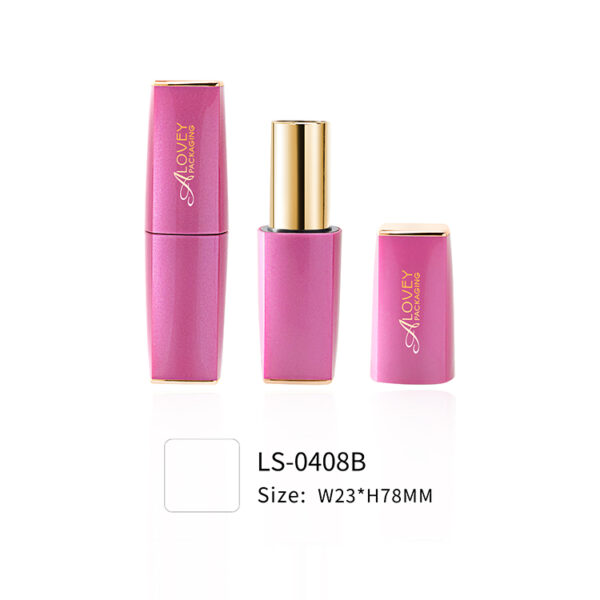 Wholesale Metal Rose Empty Lip stick container LS-0408B