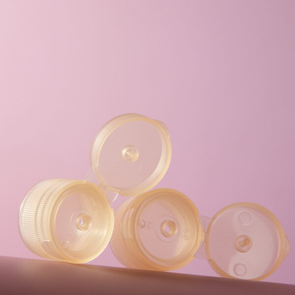 Classical flip top bottle lids for cosmetic products