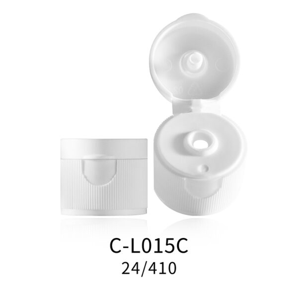 Custom high quality 24 410 flip top capfor plastic bottle